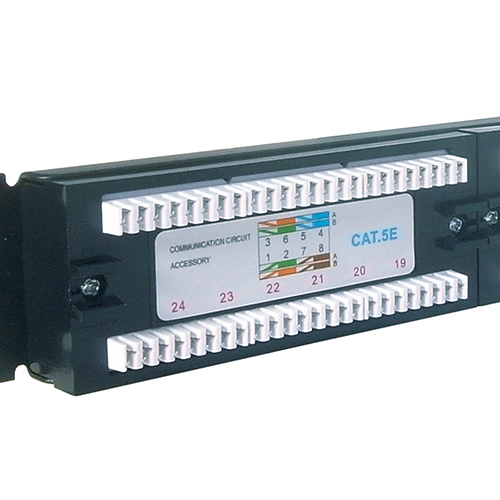 24 PORT PATCH PANEL (CAT5E) thumbnail