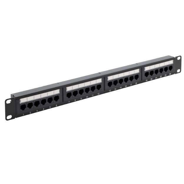 24 PORT PATCH PANEL (CAT6) IDC thumbnail