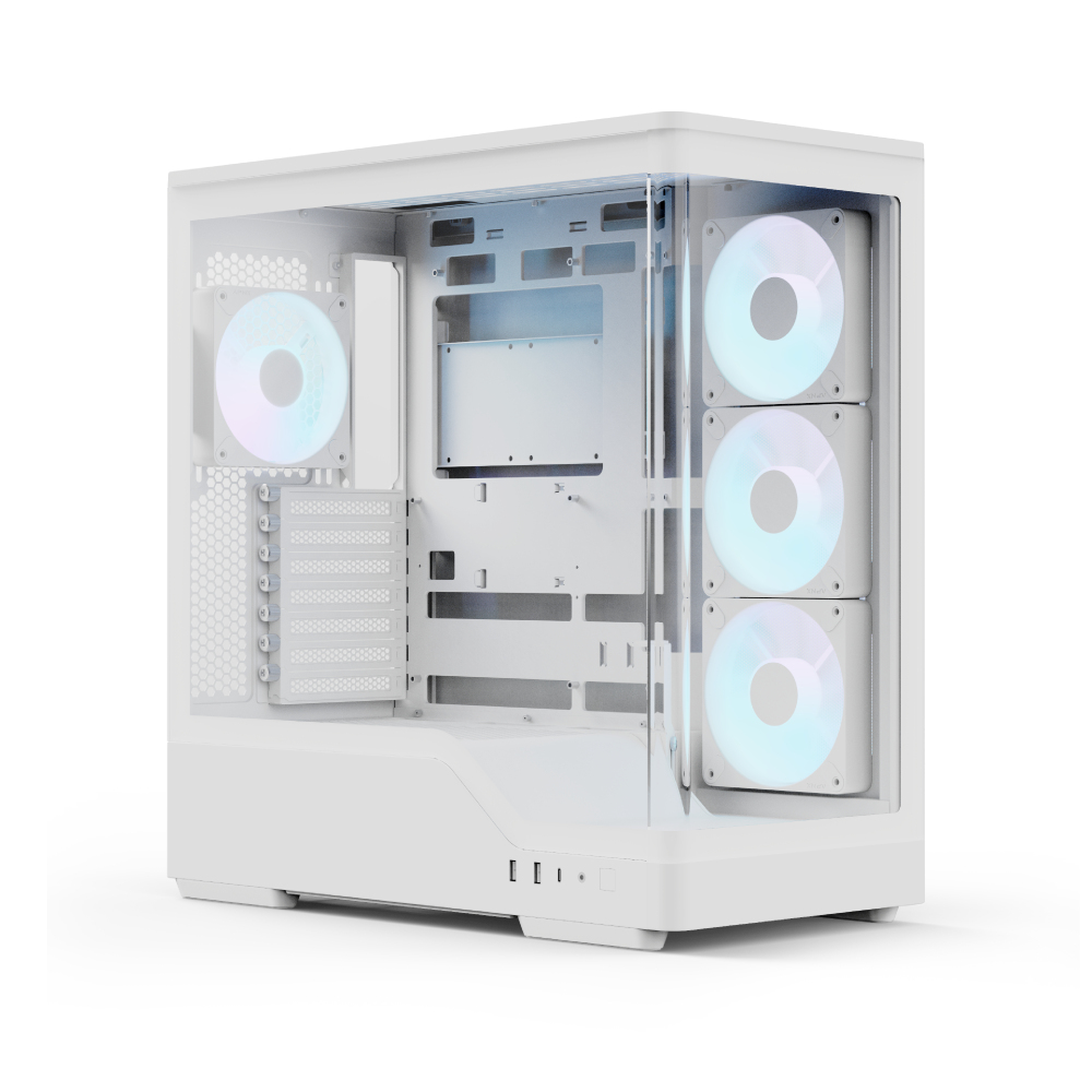 P500A Mid Tower Case - White thumbnail