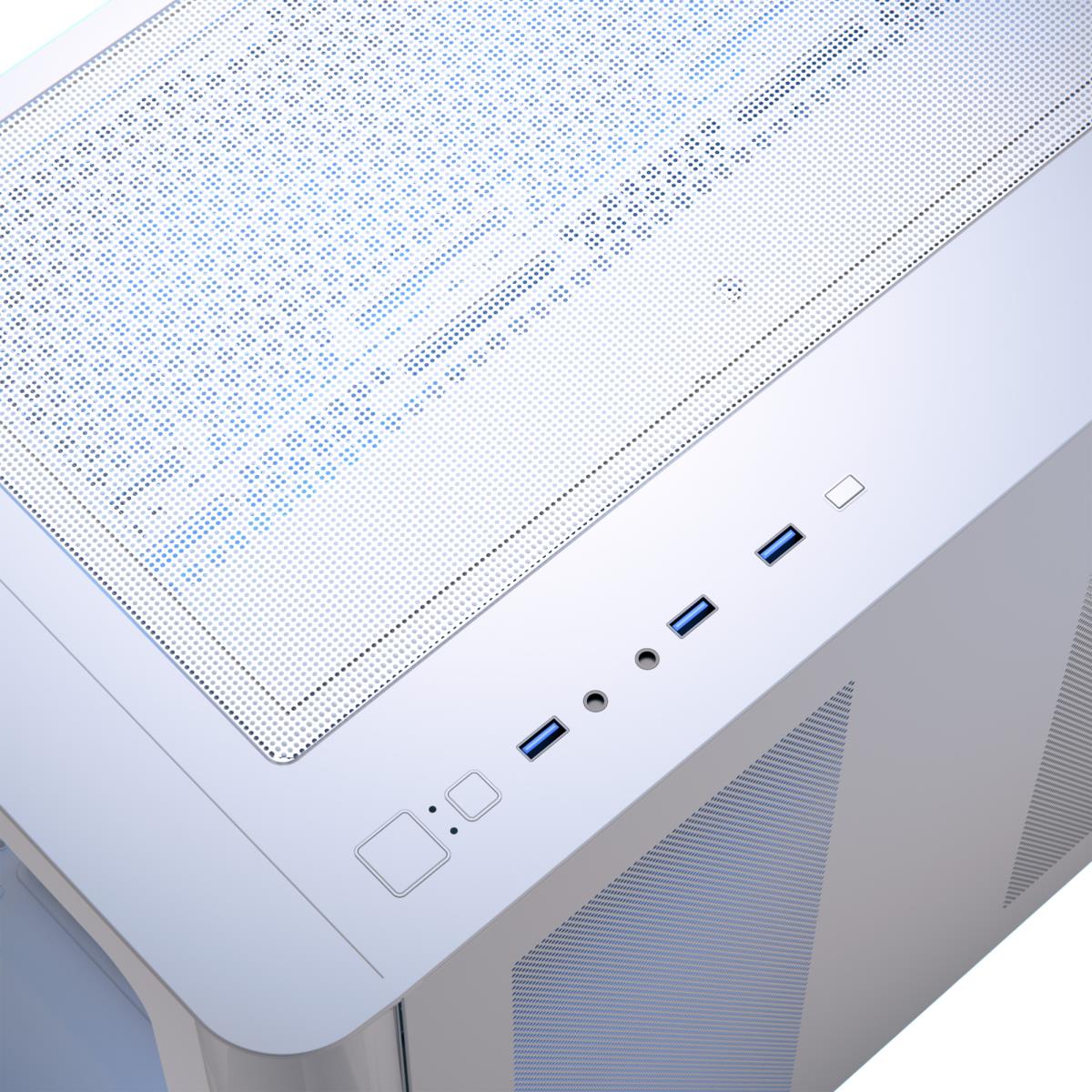 P500C Mid Tower Case - White thumbnail