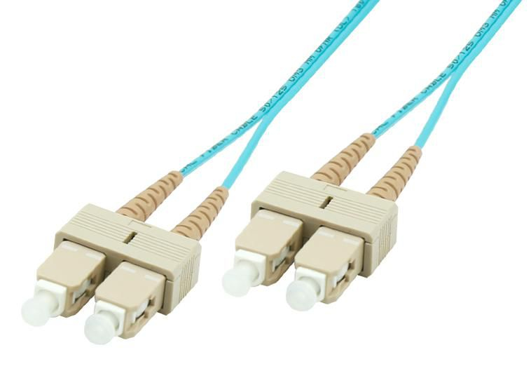 EU Product - SC/UPC-SC/UPC 5m OM3 Fire thumbnail