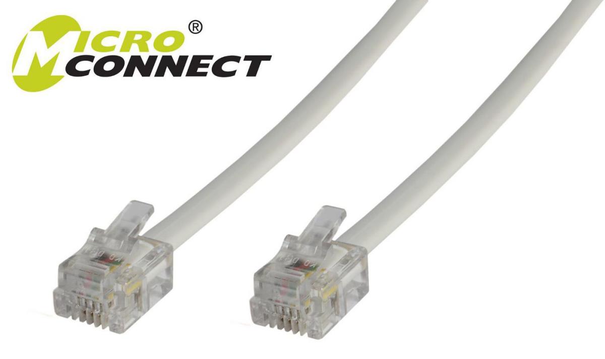 EU Product - Modulr Srigh RJ12 6C/6P 2m thumbnail