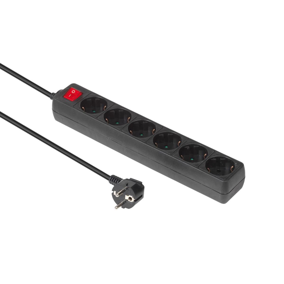 EU Product - 6-wy Schuko Socke on/off thumbnail