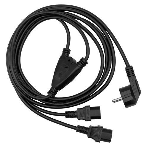 EU Product - Power Y-Cord 3m IEC320, lck thumbnail