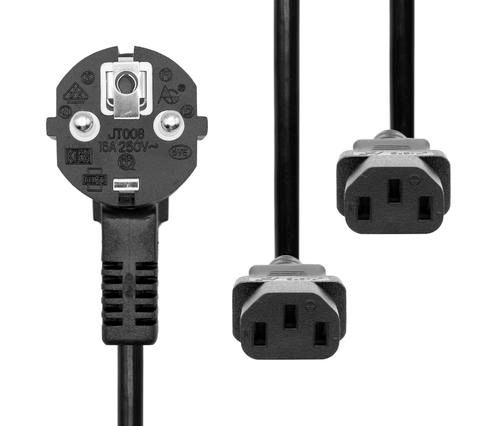 EU Product - Power Y-Cord 3m IEC320, lck thumbnail