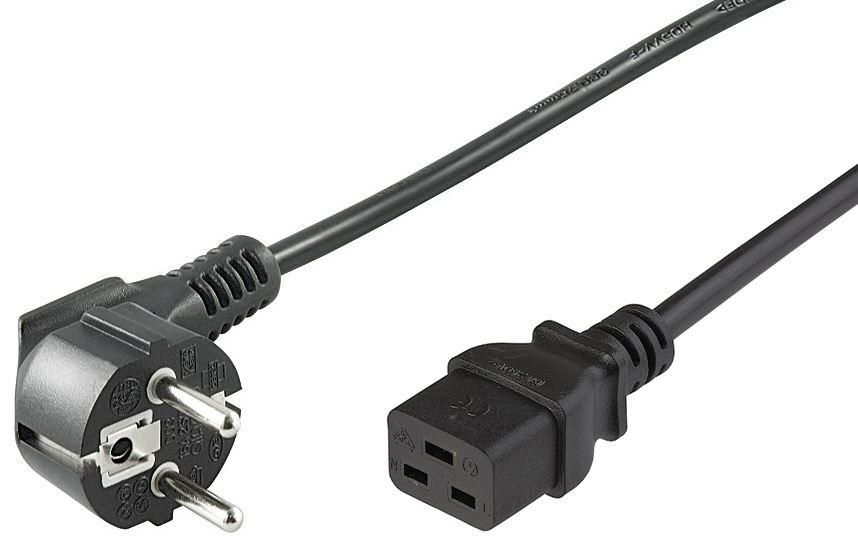 EU Product - Power Cord CEE 7/7 - C19 0.5m thumbnail