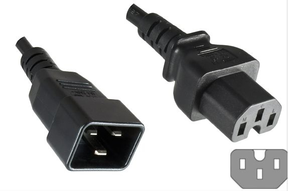 EU Product - Power Cord C20 - C15 1.8m thumbnail