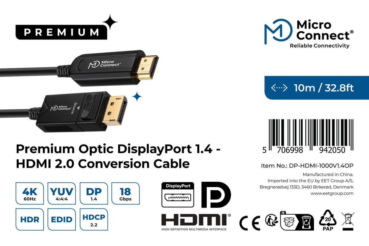 EU Product - Premium Opic DP - HDMI Cle thumbnail