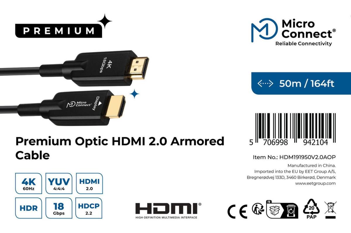 EU Product - Premium Opic HDMI Cle 50m thumbnail