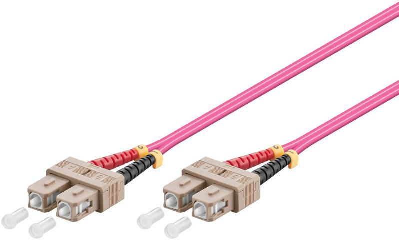 EU Product - SC/UPC-SC/UPC 10m  OM4 Fire thumbnail