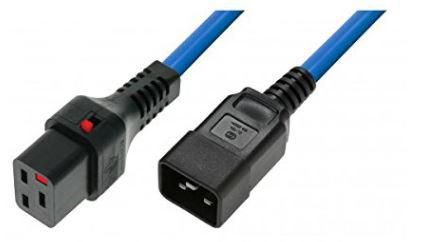EU Product - Powercord C19 IEC Lock - C20 thumbnail