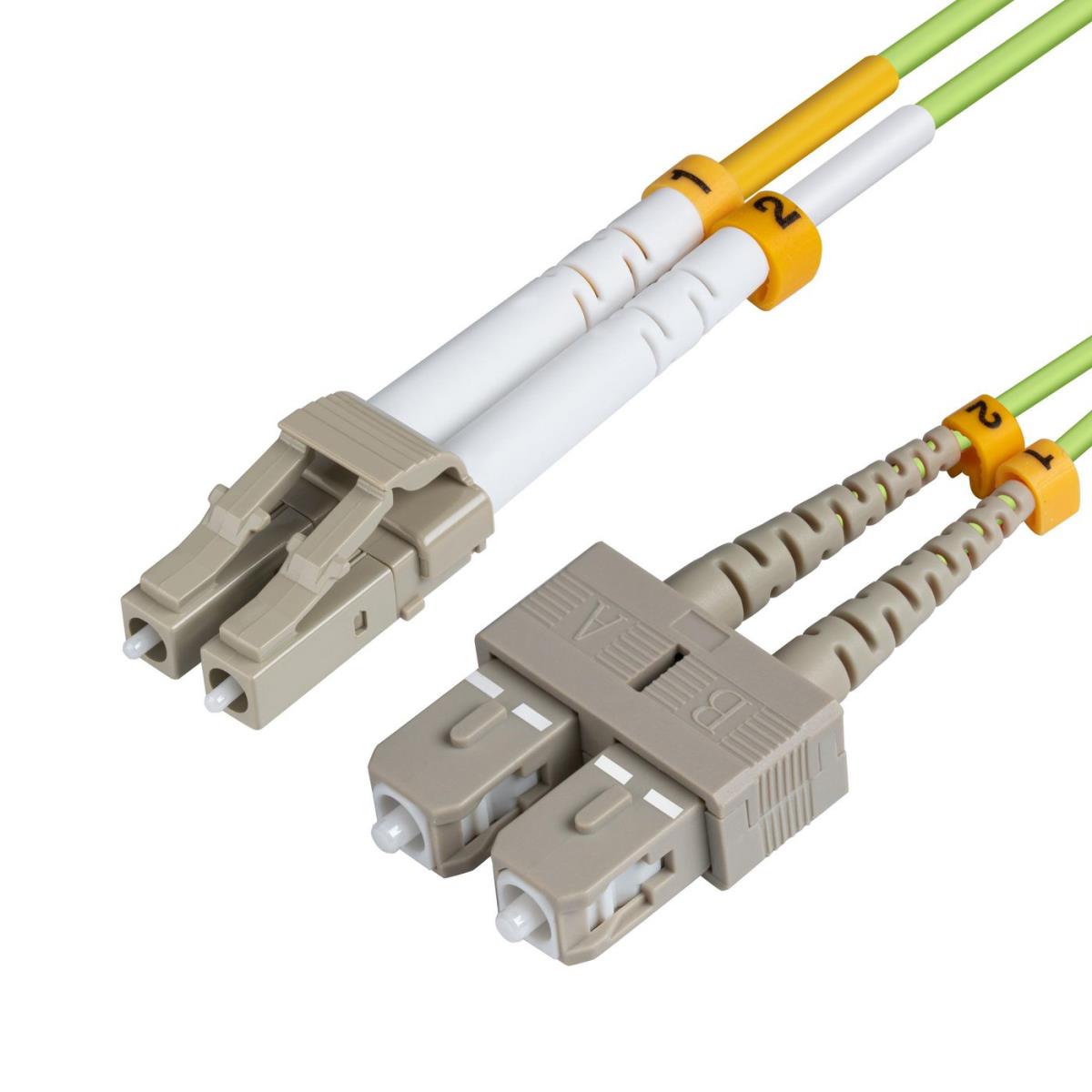 EU Product - LC/UPC-SC/UPC 10m OM5 Fire thumbnail