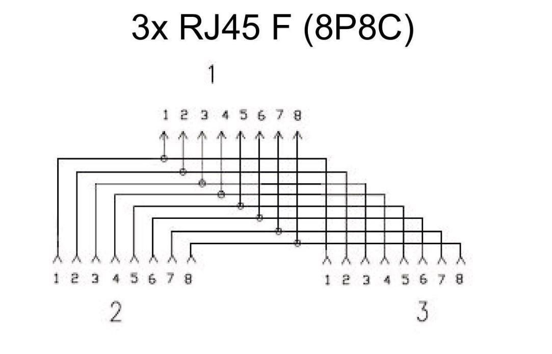 EU Product - RJ45 Eherne Y-dper RJ45 thumbnail