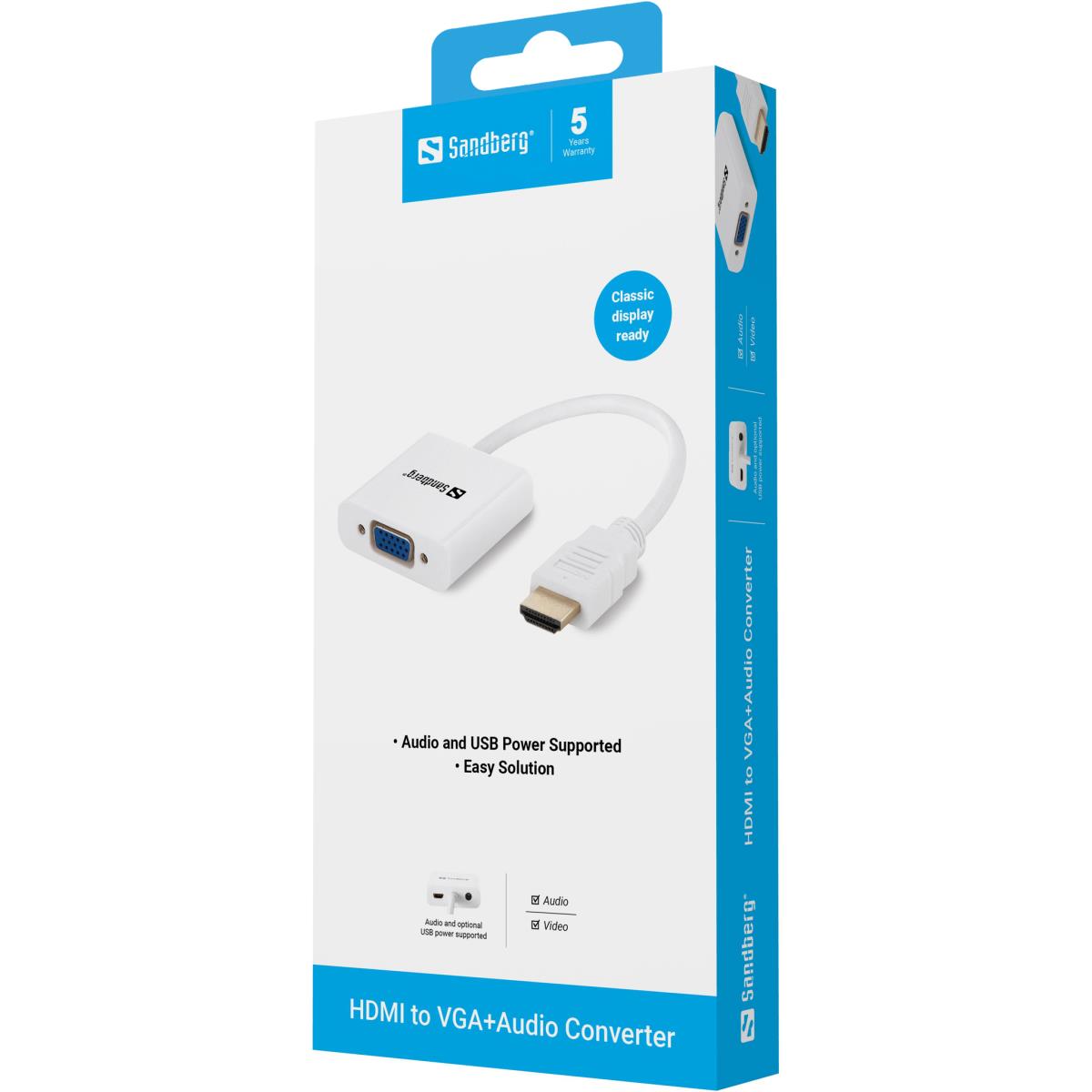 EU Product - HDMI o VG+udio Converer thumbnail