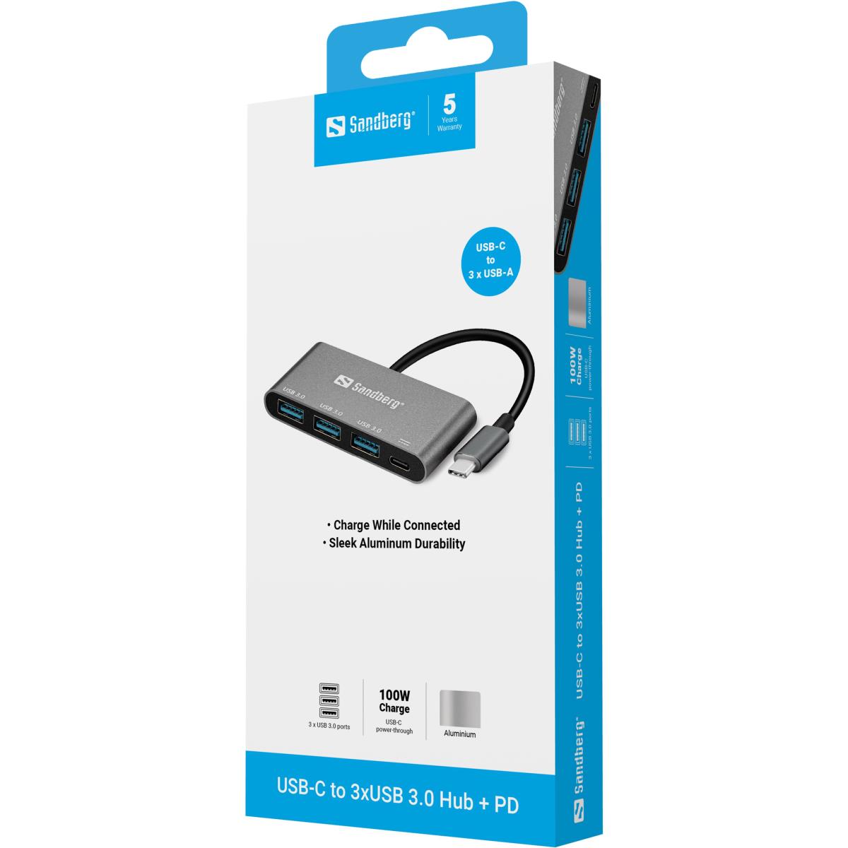 EU Product - US-C o 3xUS 3.0 Hu + PD thumbnail