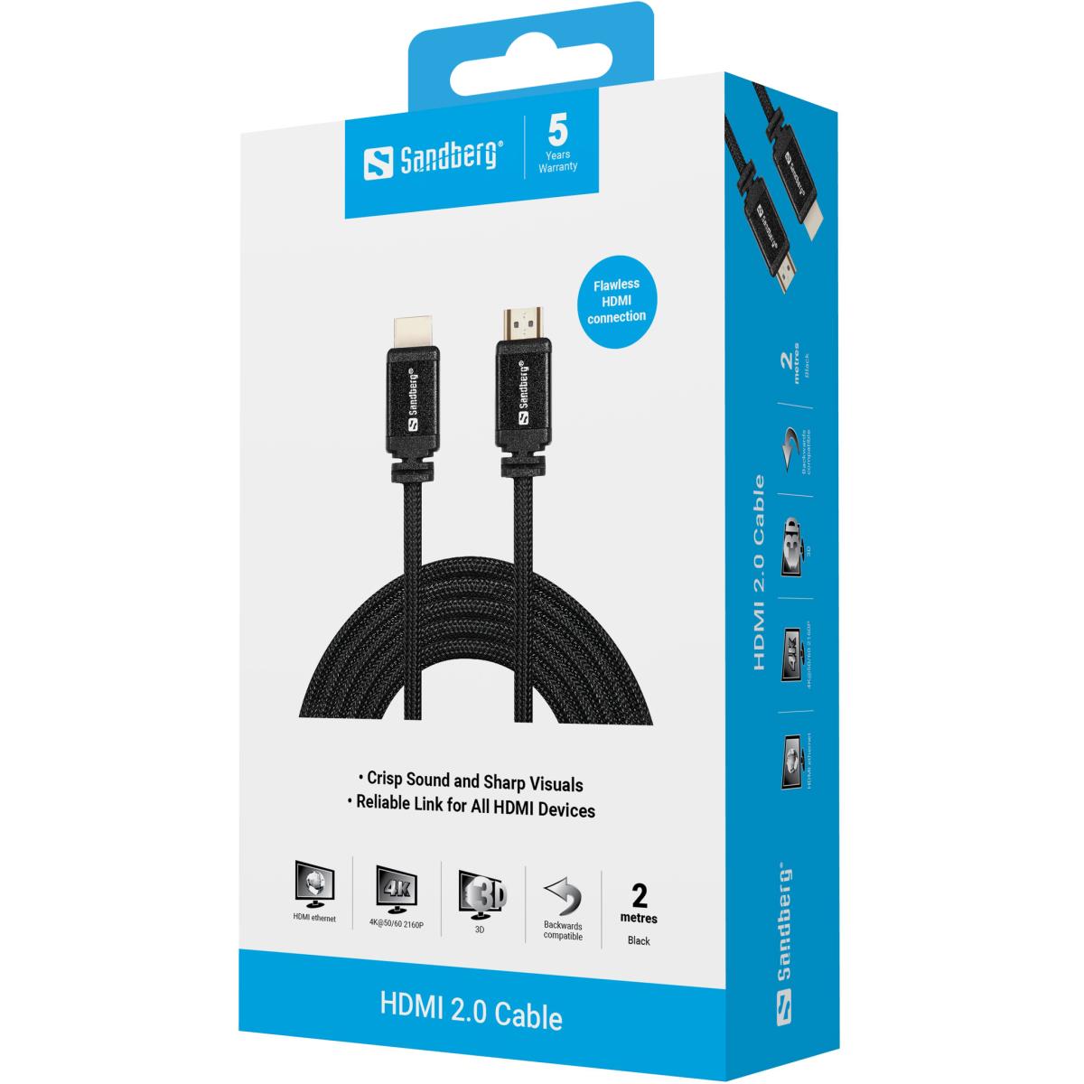 EU Product - HDMI 2.0 Cle 19M-19M,  2m thumbnail