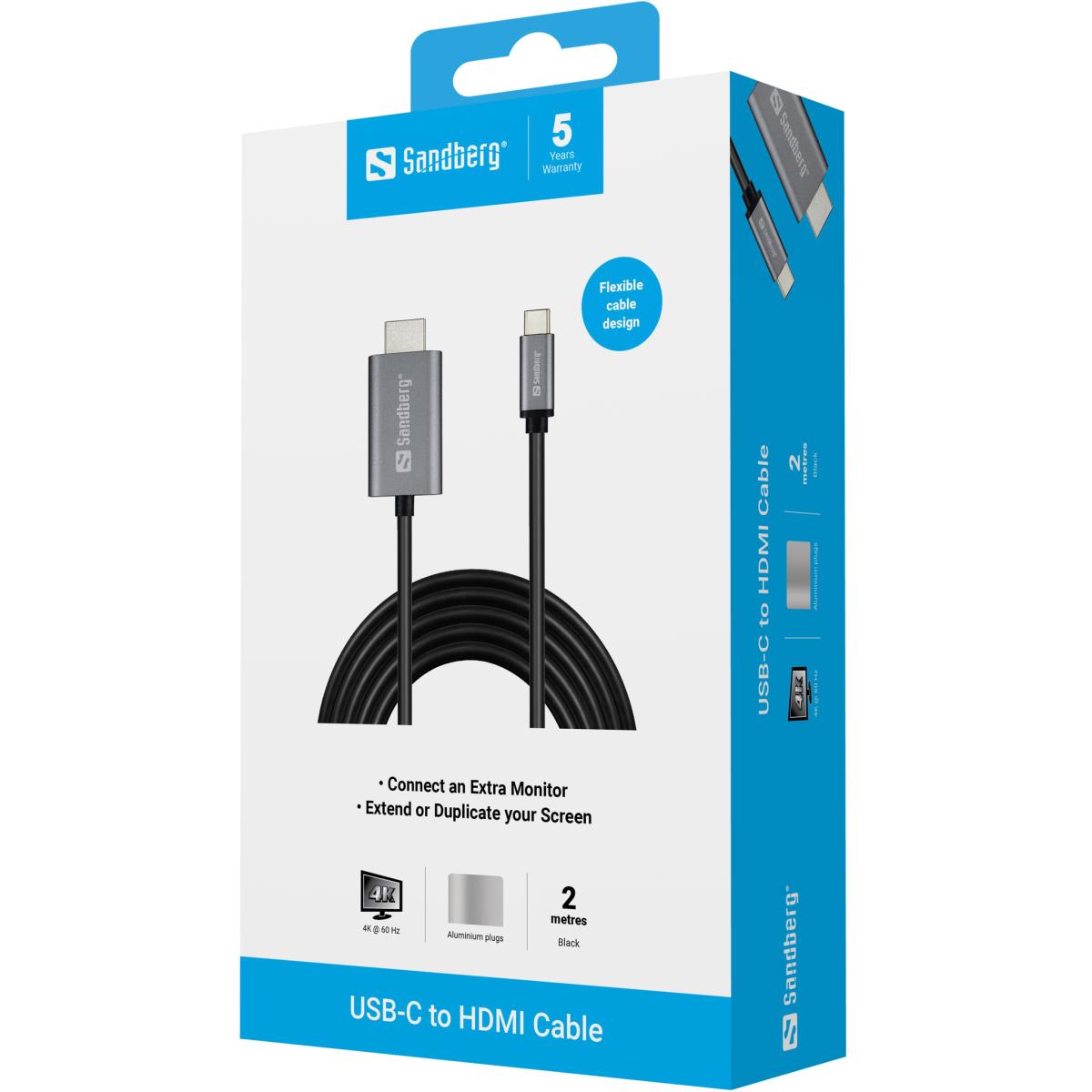 EU Product - US-C o HDMI Cle 2M thumbnail