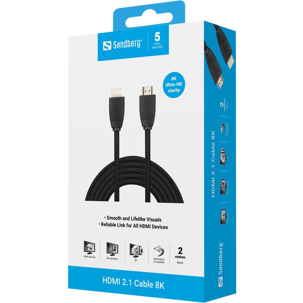 EU Product - HDMI 2.1 Cle 8K,  2m thumbnail