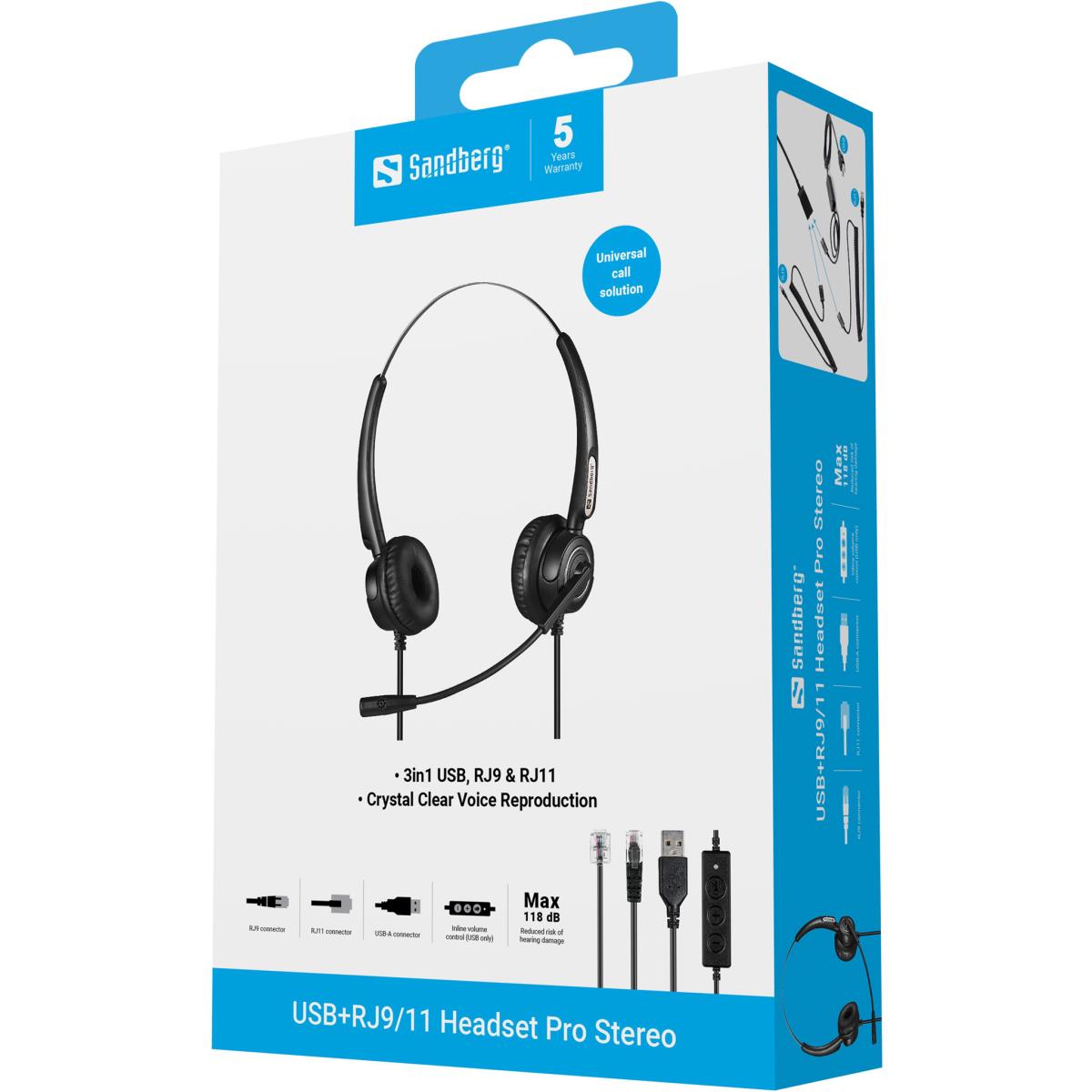 EU Product - US+RJ9/11 Hedse Pro Sereo thumbnail