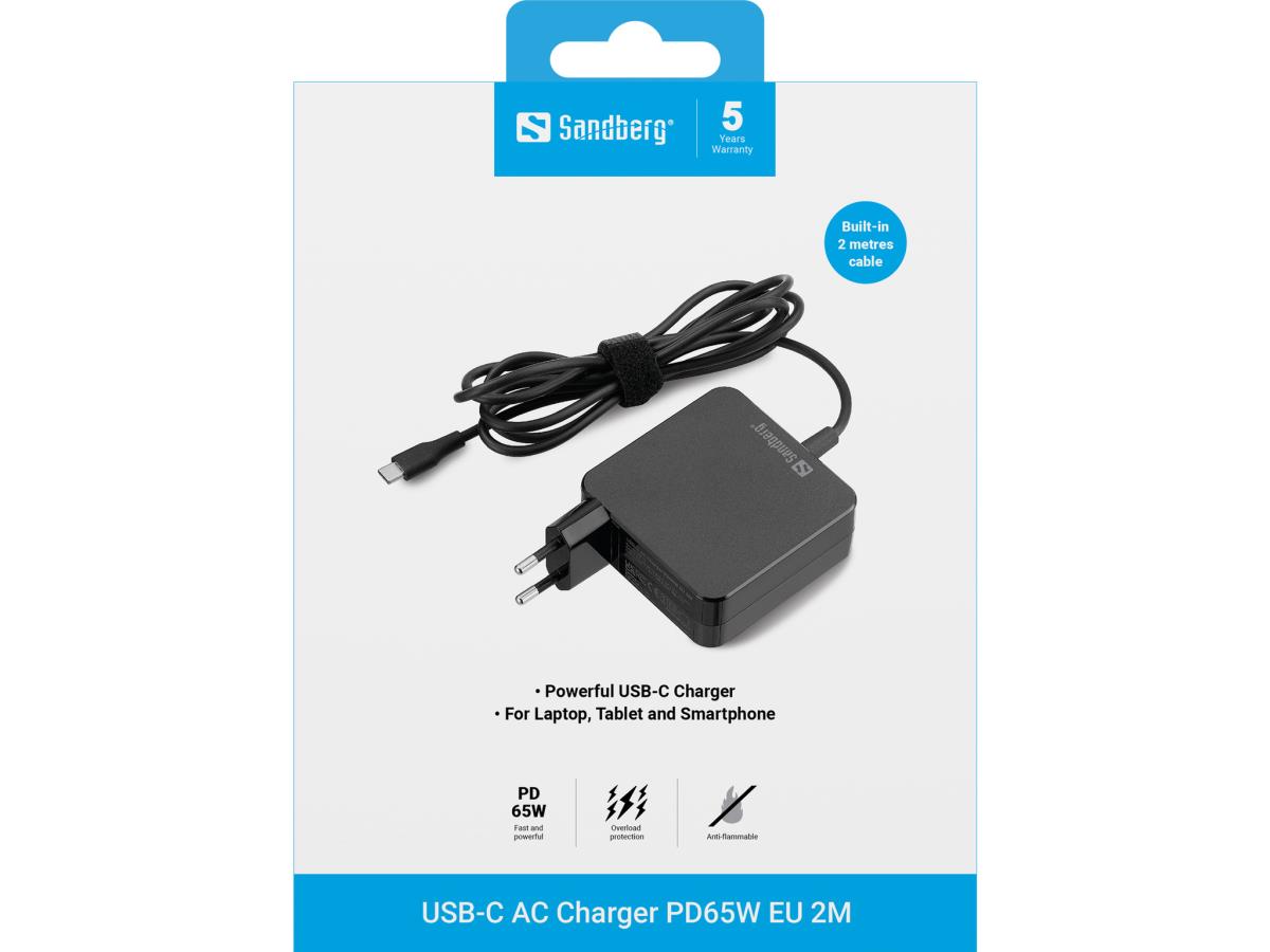 EU Product - US-C C Chrger PD65W EU 2M thumbnail