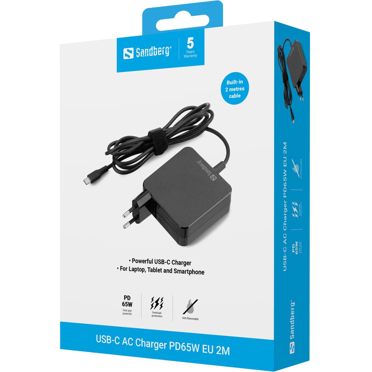 EU Product - US-C C Chrger PD65W EU 2M thumbnail