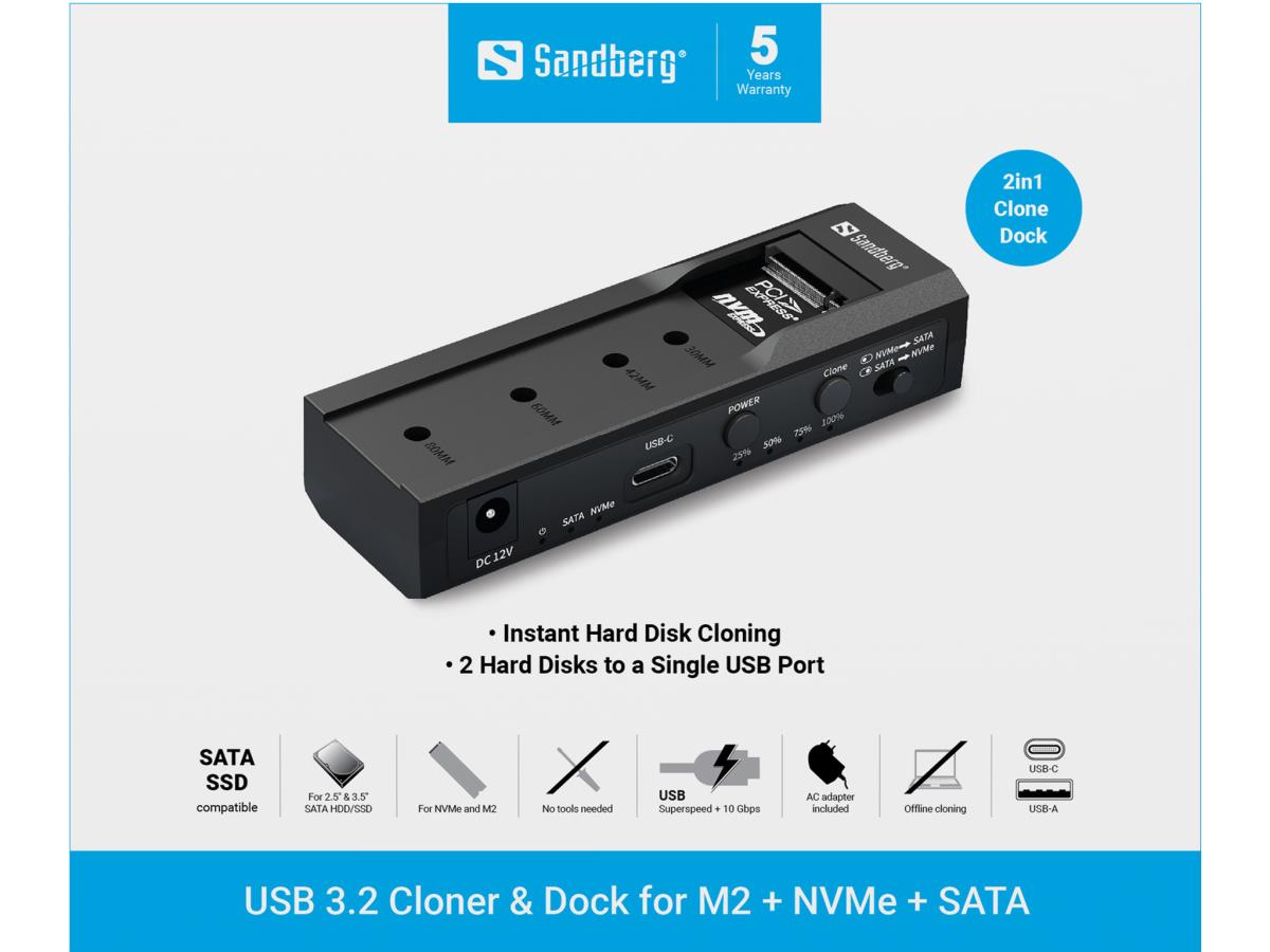 EU Product - US 3.2 Cloner nd Dock for thumbnail