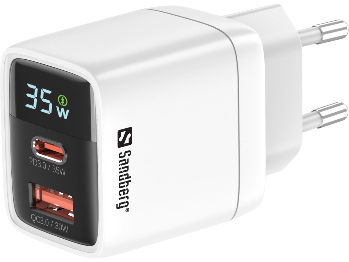 EU Product - 2in1 Chrger 1xUS-C 1xUS 35W thumbnail