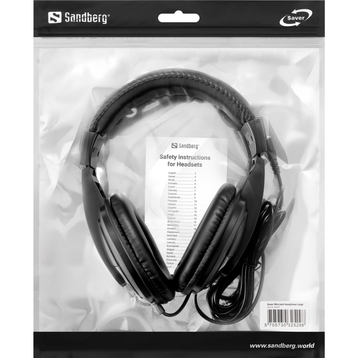 EU Product - Sver MiniJck Hedphone Lrge thumbnail