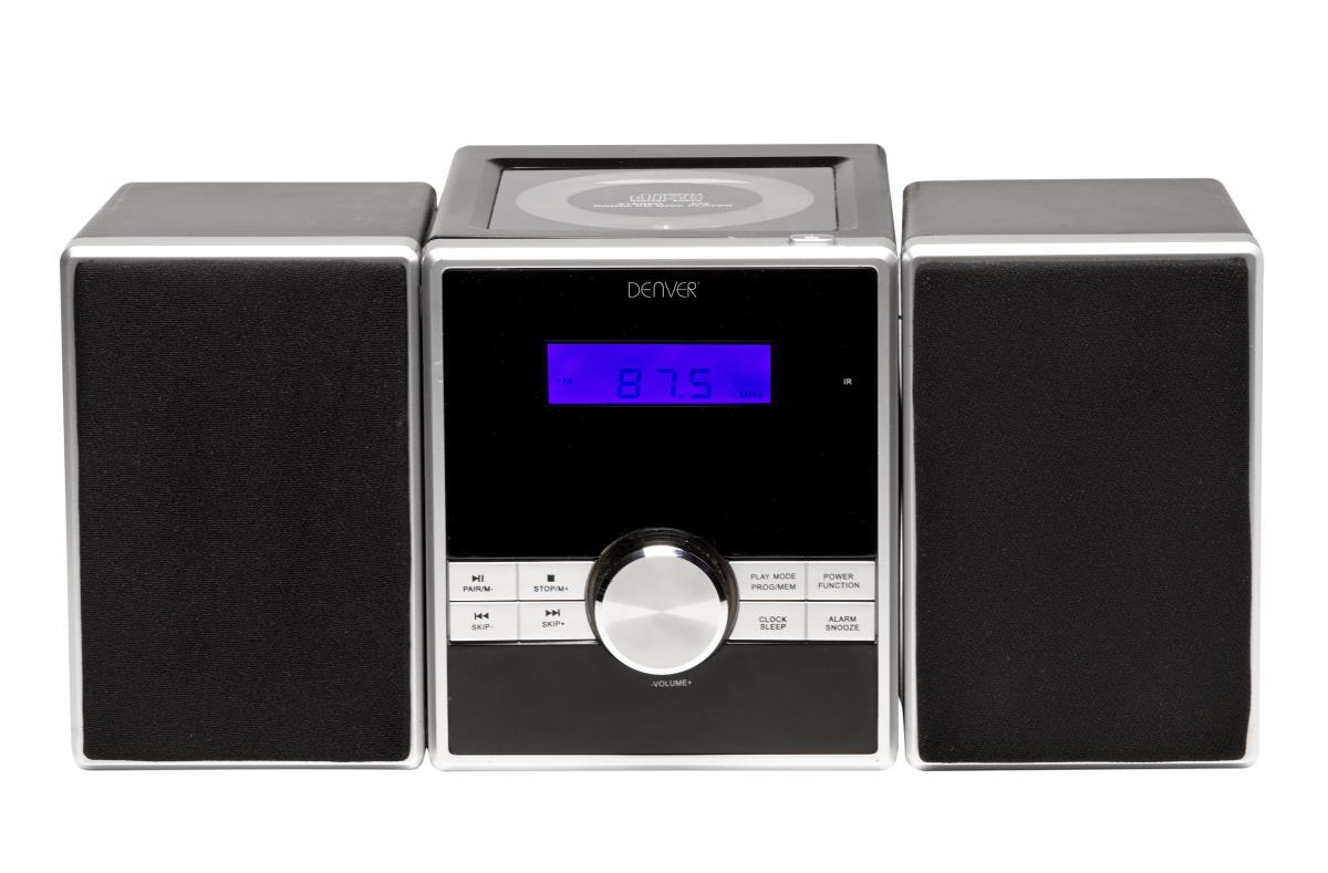 Inter Sales Denver Electronics MCA-230 - Black Brown - Top - 1-way - FM PLL - Blue - 4 digits thumbnail