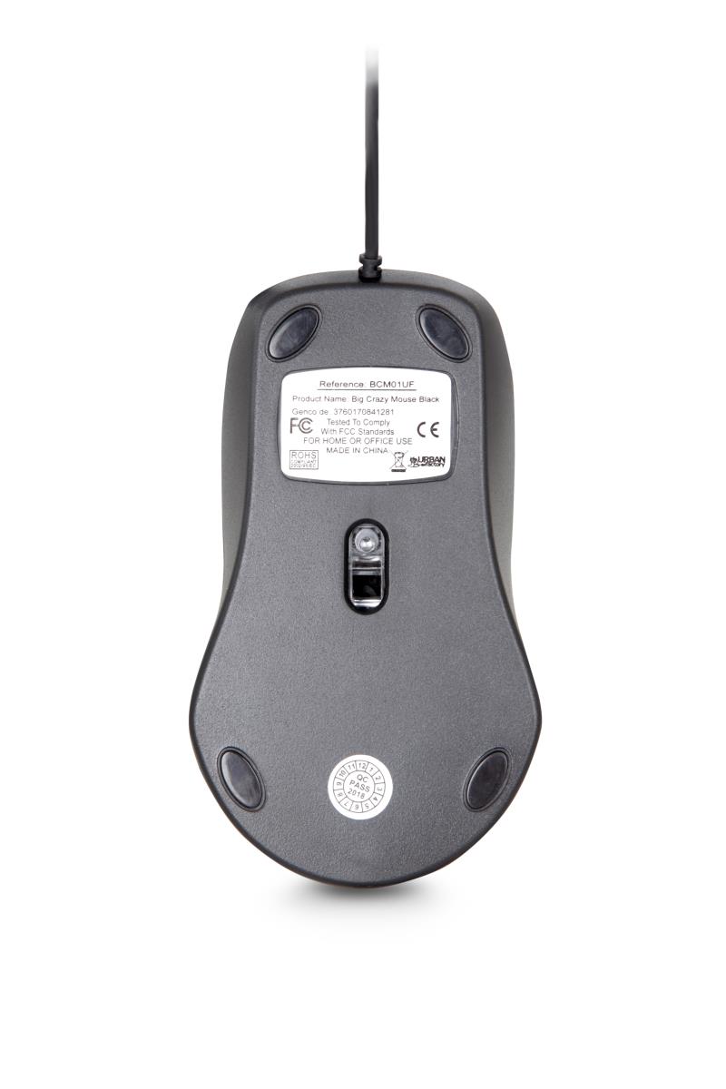 BIG CRAZY MOUSE BLACK NEW thumbnail