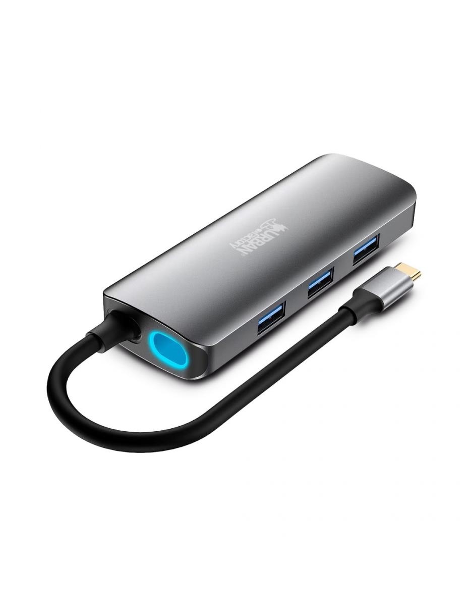 HUBEE 7 IN 1 : HUB USB-C WITH 3 thumbnail