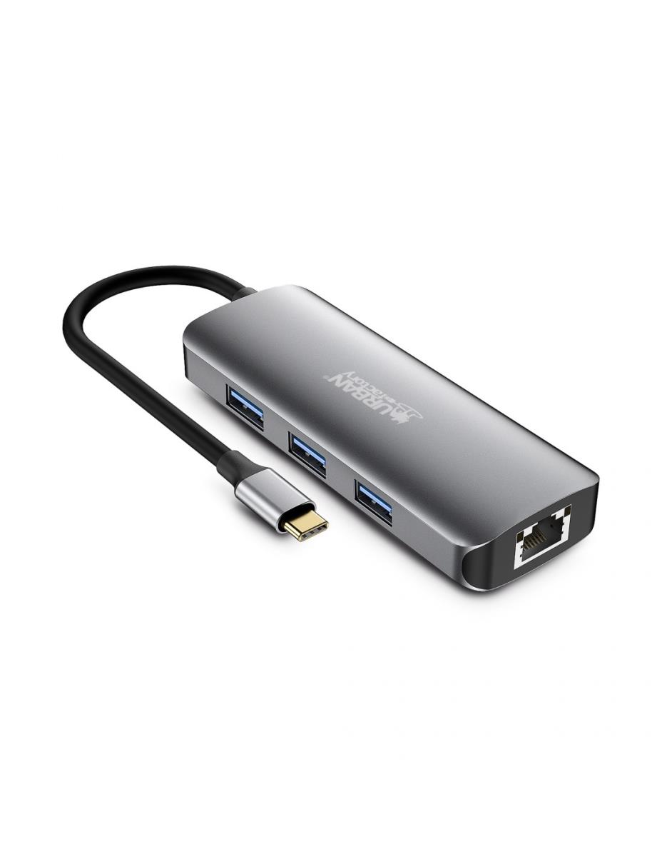 HUBEE 8 IN 1 : HUB USB-C WITH 3 thumbnail