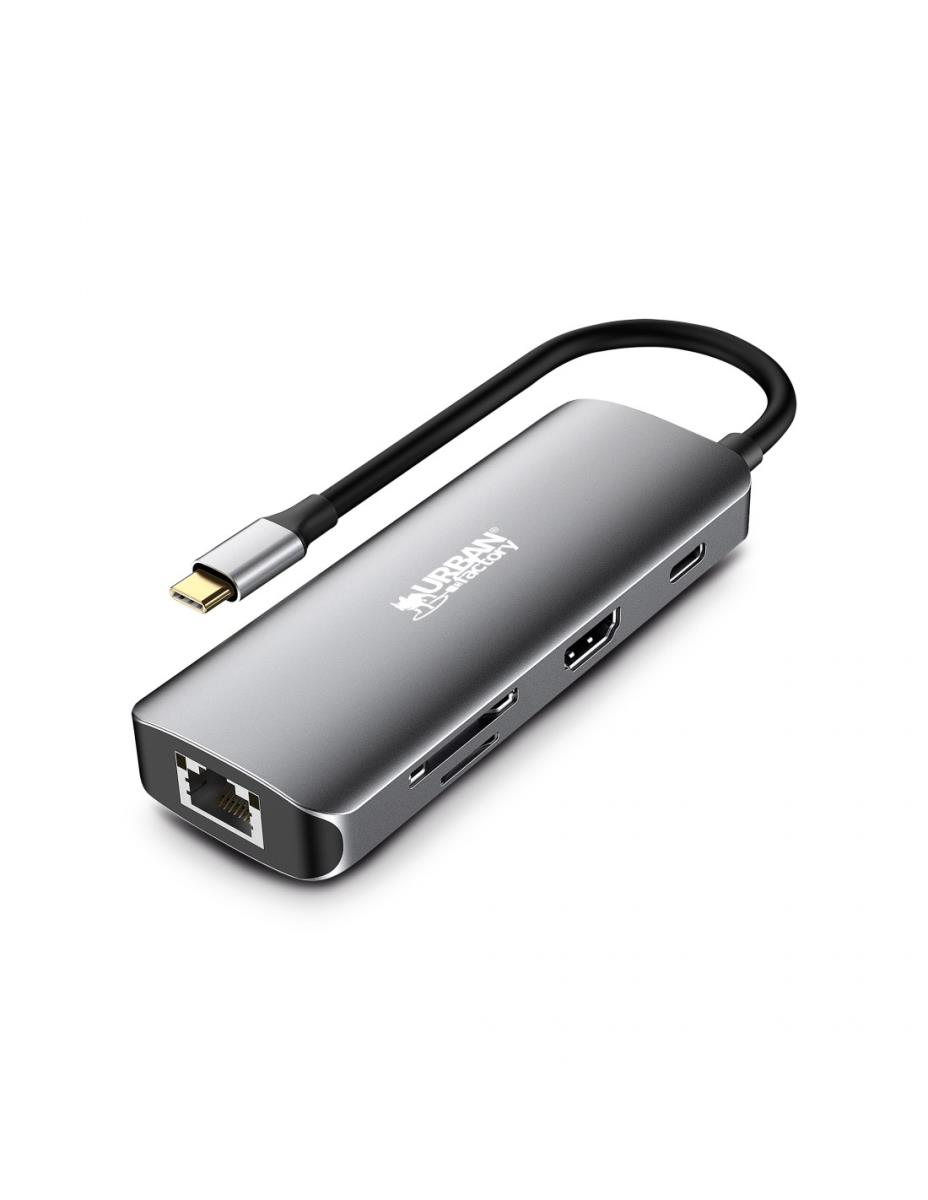 HUBEE 8 IN 1 : HUB USB-C WITH 3 thumbnail