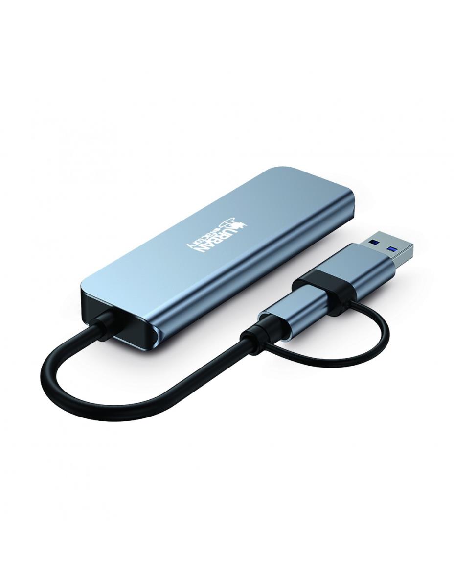 HUB USB-A/C WITH 4 thumbnail