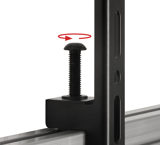 SYSTEM X - VESA 400 Flat Screen Interface Arms for BT8390 (Pair) thumbnail