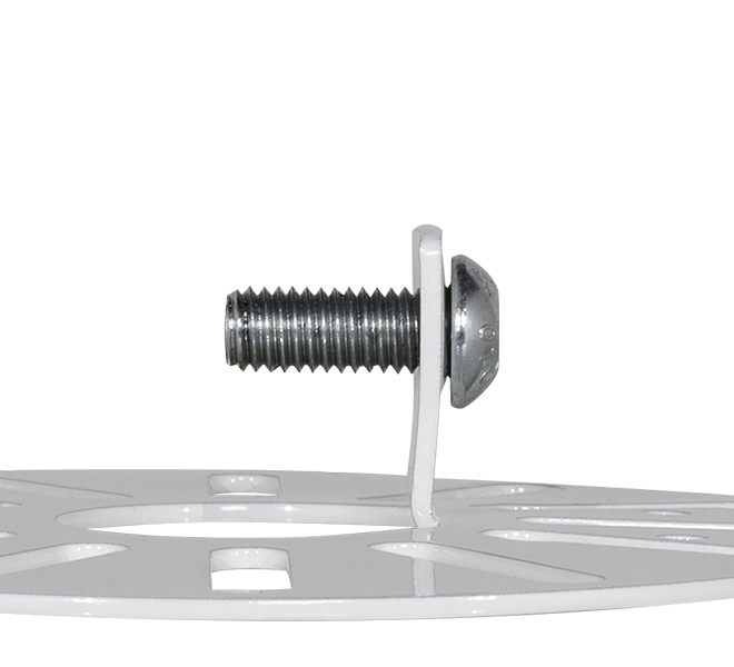 SYSTEM V - Small Dome  Security Camera Mount for  �38mm Poles thumbnail