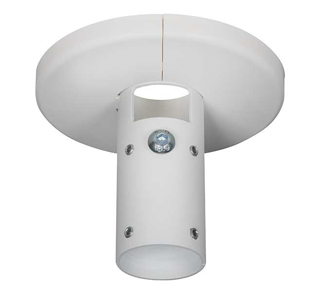 SYSTEM V - Fixed Ceiling  Mount for �38mm Poles , White  BT5920, Mount, Indoor, White, Internal, 75 kg, 12 cm thumbnail