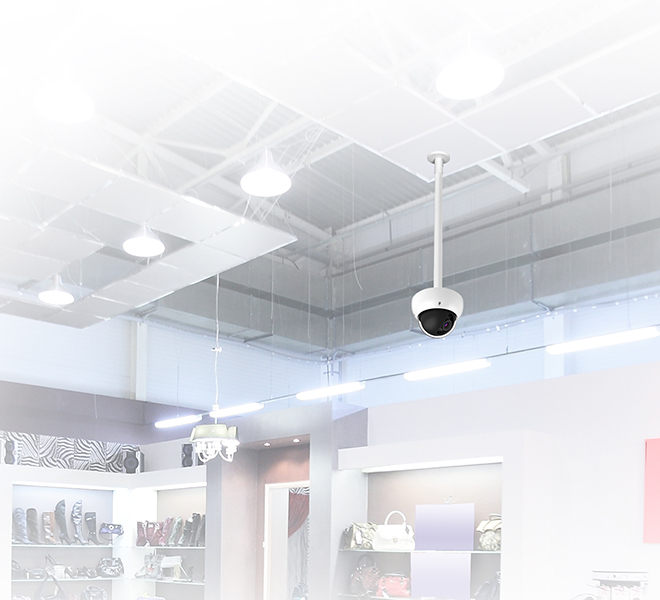 SYSTEM V - Fixed Ceiling  Mount for �38mm Poles , White  BT5920, Mount, Indoor, White, Internal, 75 kg, 12 cm thumbnail