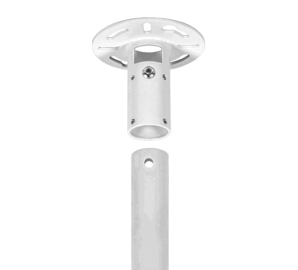 SYSTEM V - �38mm Pole - 1m ,  White thumbnail