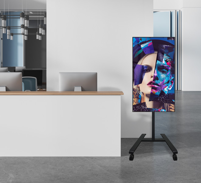 BT7504/B V2 Momentum One Flat Screen Display Trolley (VESA 400 x 400) thumbnail