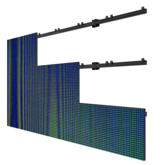 6X6 DVLED VIDEOWALL MOUNT thumbnail