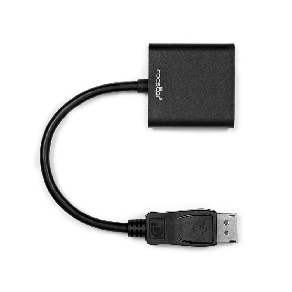 Rocstor DisplayPort/HDMI Black thumbnail