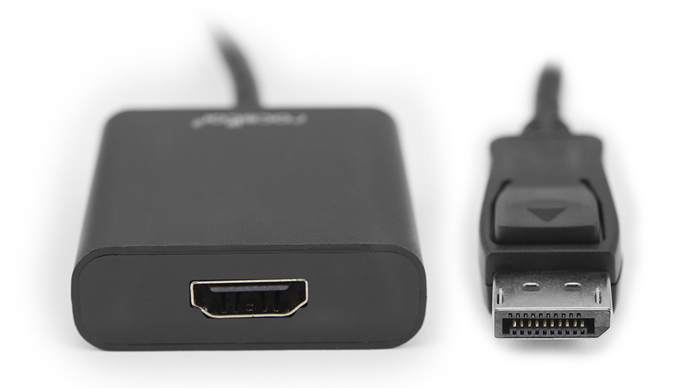 Rocstor DisplayPort/HDMI Black thumbnail