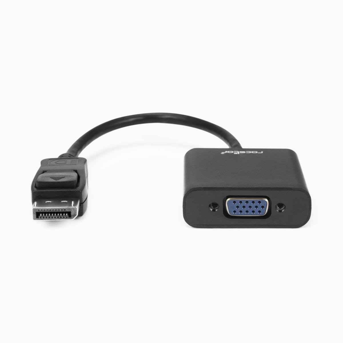 Rocstor 0.15m, Displayport/VGA VGA (D-Sub) Black thumbnail