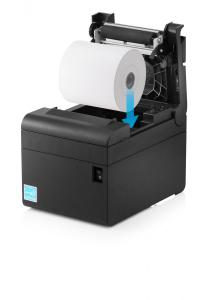 EU Product - SRP-E302, USB, 8 dots/mm (203 dpi), cutter, black thumbnail