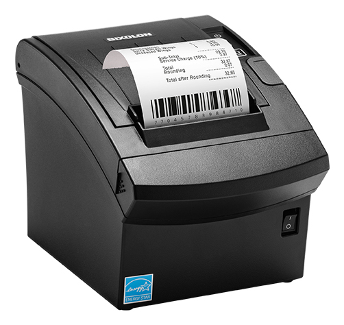 EU Product - SRP-352plusV, VI Sensor, 8 dots/mm (203 dpi), cutter, USB, Ethernet, black thumbnail