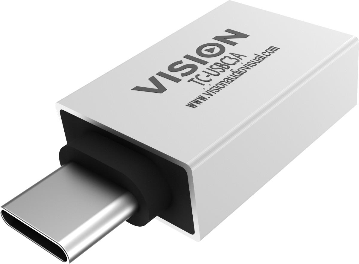 - USB adapter - USB-C (M) to USB Type A (F) - USB 3.1 Gen 2 - white thumbnail