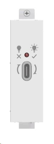 TechConnect 3 - Modular facility plate snap-in - USB Type C - white thumbnail