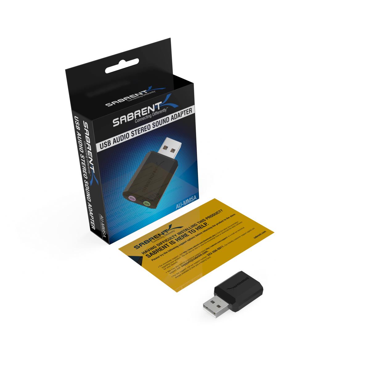 Sabrent AU-MMSA interface cards/adapter 3.5 mm thumbnail