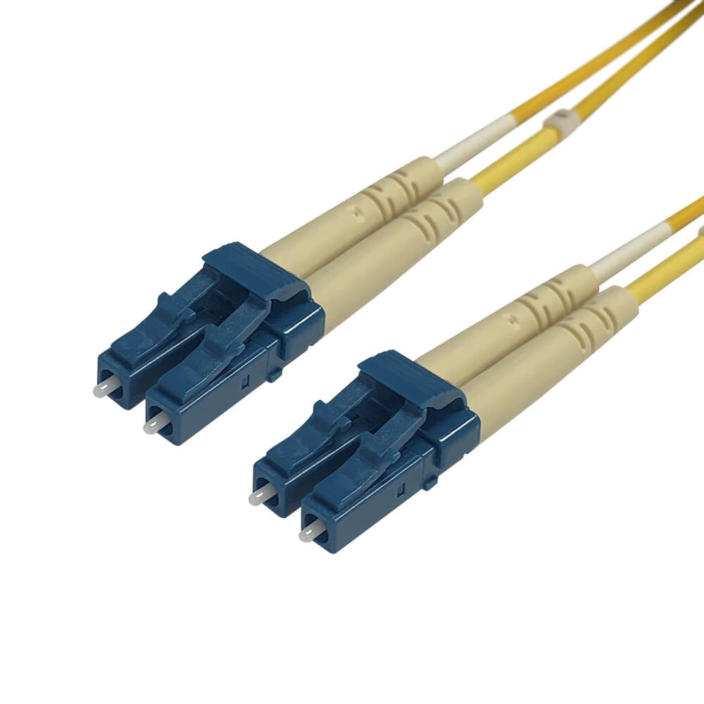 k 9/125 OS1 LC to LC Duplex Fiber Optic Cable thumbnail